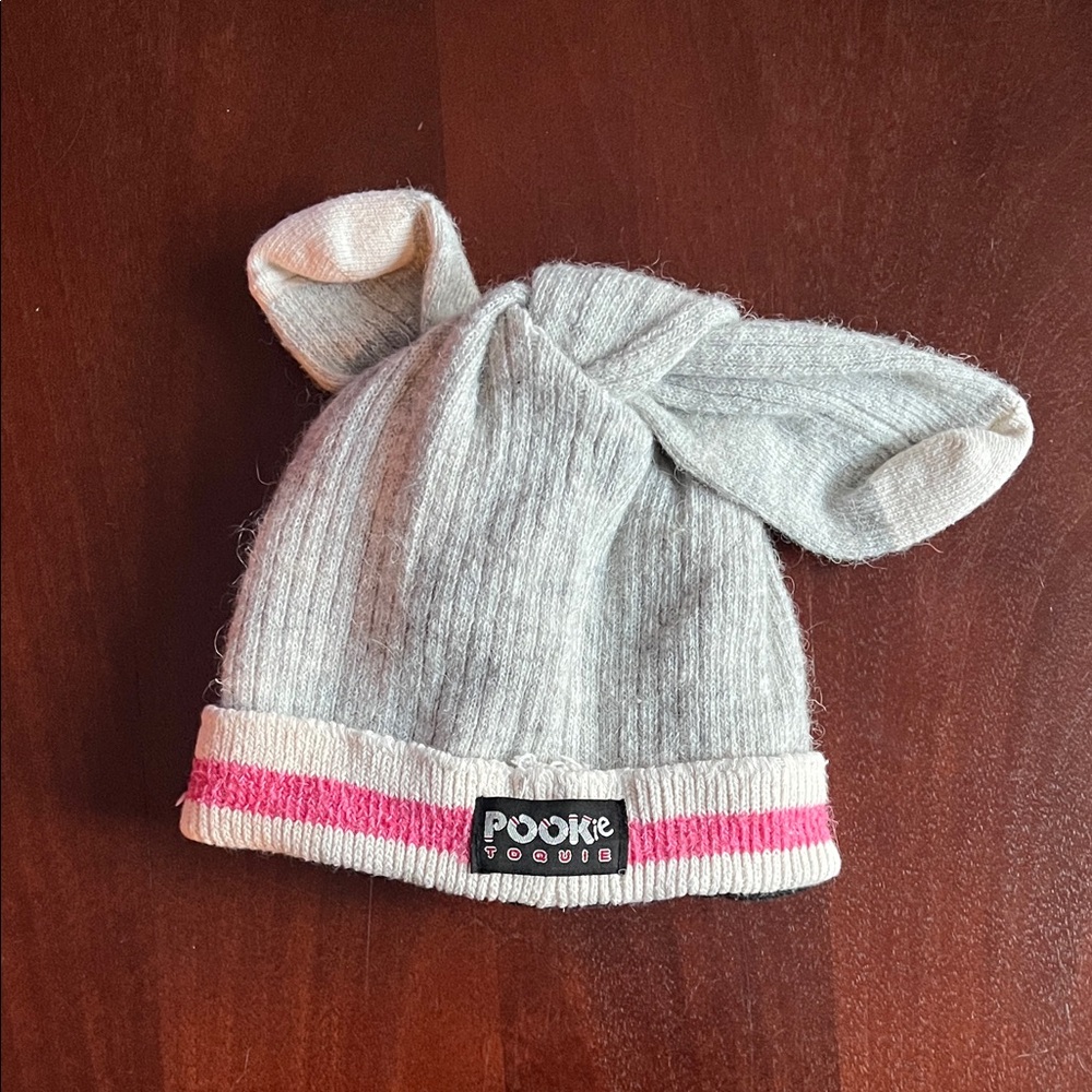 Kids pookie toquie winter hat